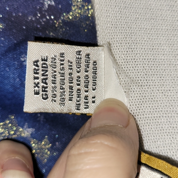 🍂3/$10 Heirloom Collectibles VTG Cream Lace-Waist, 3/4 Sleeve Cross-Over Blouse - Picture 8 of 16